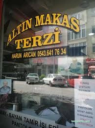 Çorum Terzi Altın Makas Çorum Terzi Altın Makas