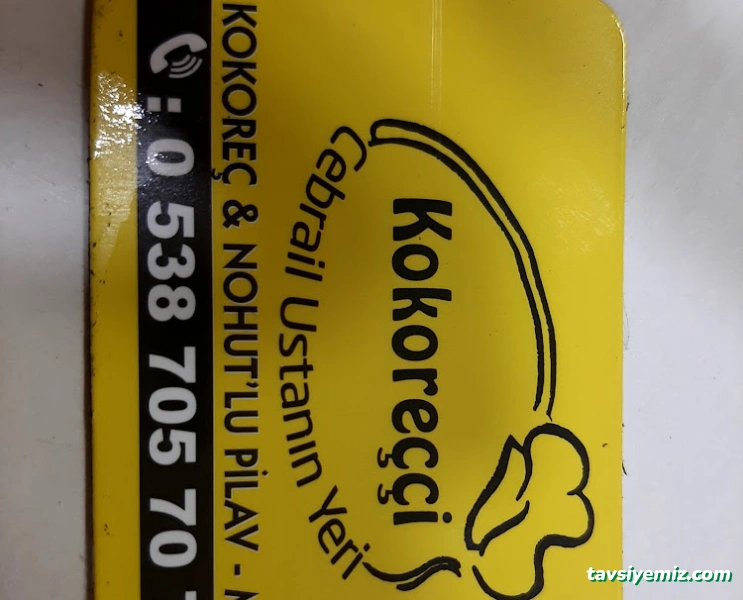 Kokoreçci Cebrail Ustanın Yeri Kokoreçci Cebrail Ustanın Yeri