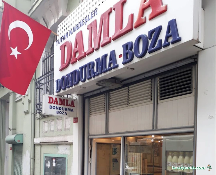 Damla Dondurma Boza Damla Dondurma Boza