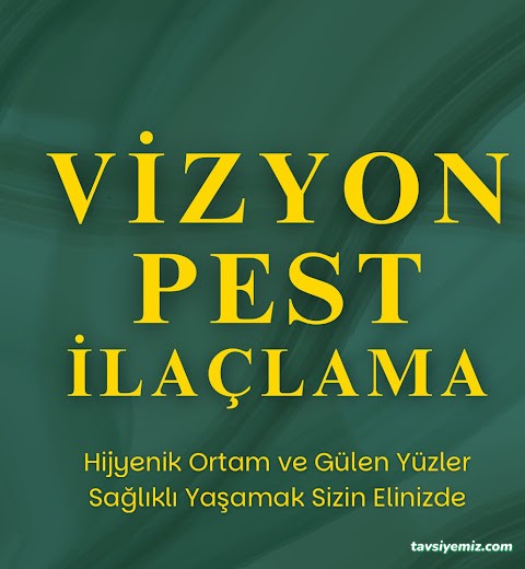Vizyon Pest İlaçlama Vizyon Pest İlaçlama