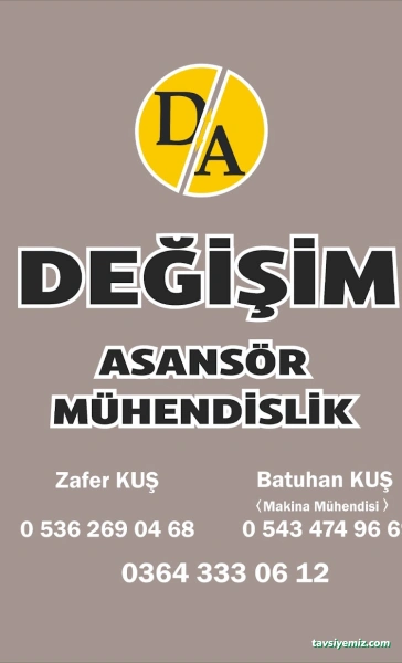 Değişim Asansör Mühendislik Değişim Asansör Mühendislik