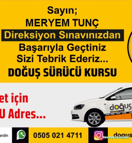 Doğuş Sürücü Kursu Mardin Doğuş Sürücü Kursu Mardin
