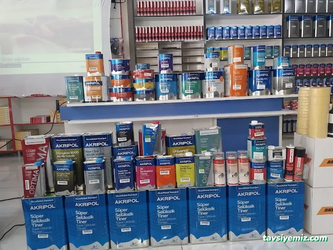 Dokuzluoğlu Teknik Hırdavat Oto Tamir Boyaları Dokuzluoğlu Teknik Hırdavat Oto Tamir Boyaları