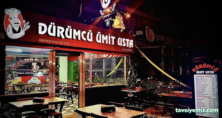 Dürümcü Ümit Usta Çalış Şube Dürümcü Ümit Usta Çalış Şube