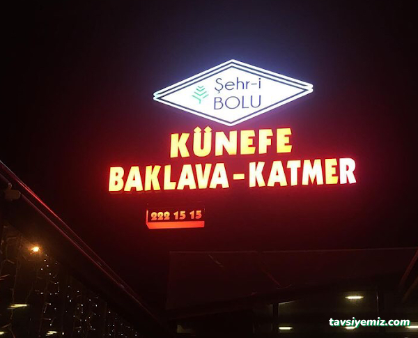 Şehr-İ Bolu (Künefe-Katmer-Baklava) Şehr-İ Bolu (Künefe-Katmer-Baklava)