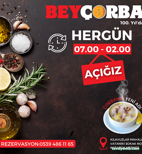 Bey Çorba Karabük Bey Çorba Karabük