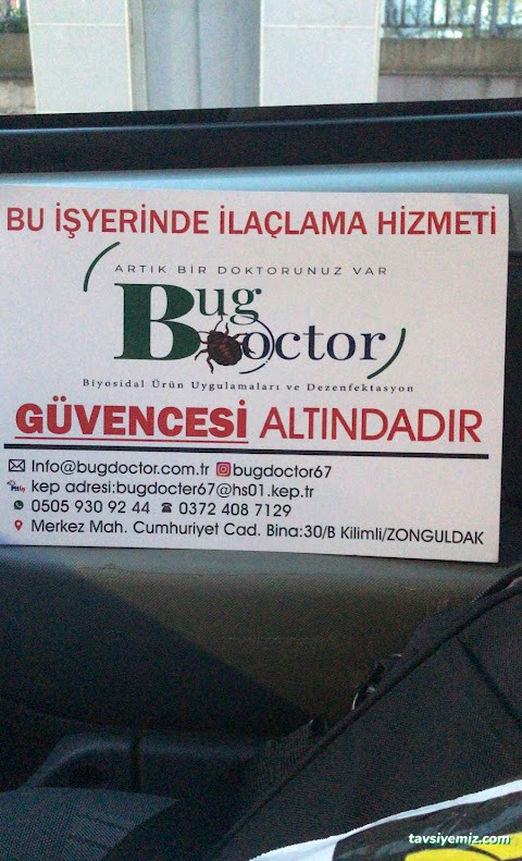 Bug Doctor İlaçlama Zonguldak Bug Doctor İlaçlama Zonguldak