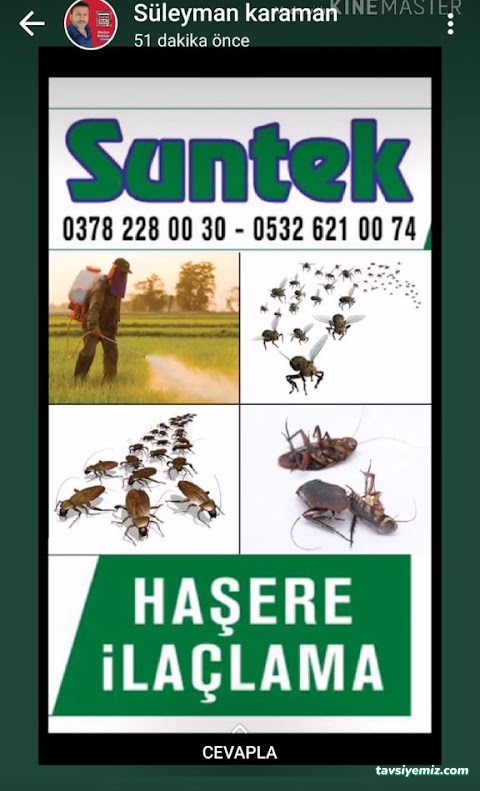 Suntek İlaçlama Suntek İlaçlama