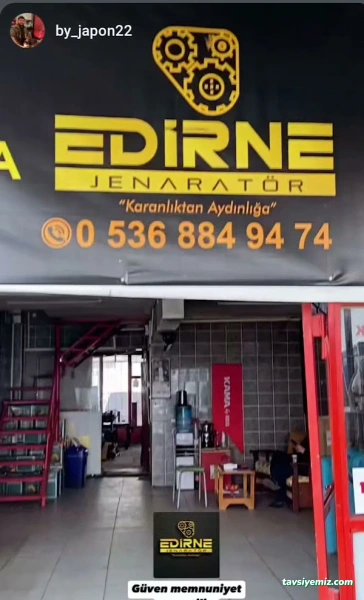 Edirne Jeneratör Edirne Jeneratör