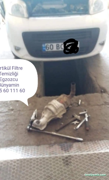 Egzozcu Bünyamin (Partikül Filtre Ve Katalizör Temizliği, Revizyonu) Egzozcu Bünyamin (Partikül Filtre Ve Katalizör Temizliği, Revizyonu)