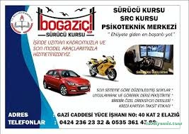 Elazığ Boğaziçi Src Sürücü Kursu Elazığ Boğaziçi Src Sürücü Kursu