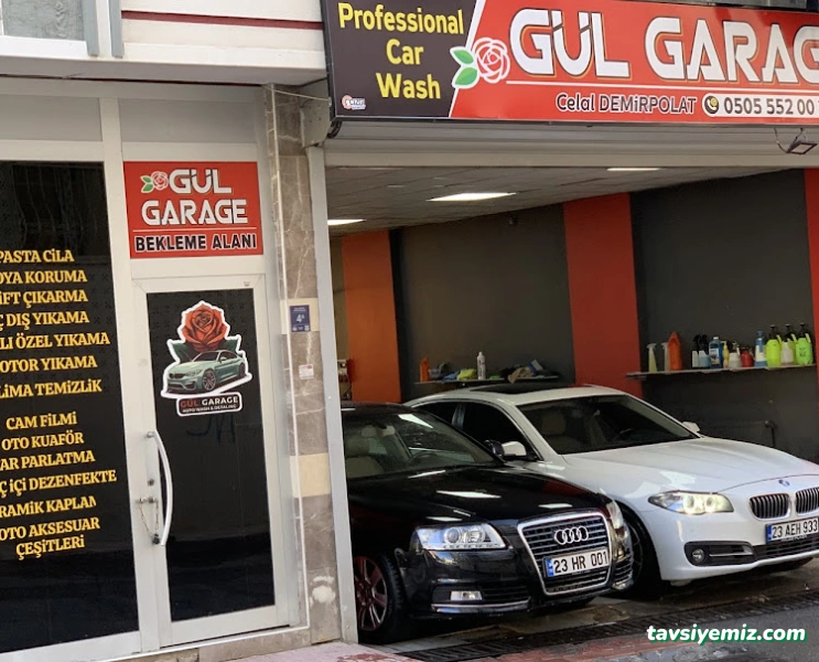Elazığ Gül Garaj Oto Yıkama Detailing Elazığ Gül Garaj Oto Yıkama Detailing
