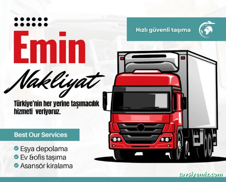 Emin Nakliyat Evden Eve Emin Nakliyat Evden Eve