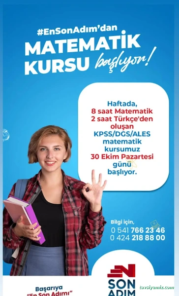En Son Adım Kurs Merkezi En Son Adım Kurs Merkezi
