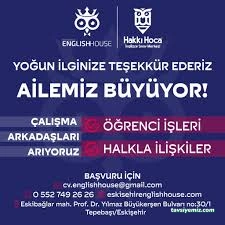 English House Yabancı Dil Kursu - Hakkı Hoca İngilizce Sınav Merkezi English House Yabancı Dil Kursu - Hakkı Hoca İngilizce Sınav Merkezi