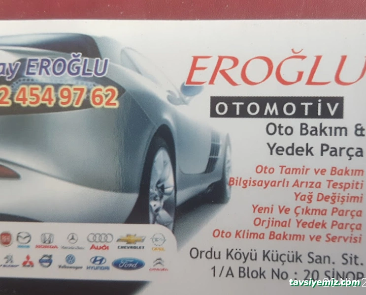 Eroğlu Otomotiv Sinop Eroğlu Otomotiv Sinop