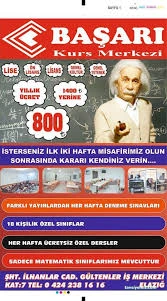 Erzincan Başarı Kurs Merkezi Erzincan Başarı Kurs Merkezi
