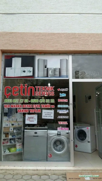 Eskişehir Çetin Beyaz Eşya Servisi Eskişehir Çetin Beyaz Eşya Servisi