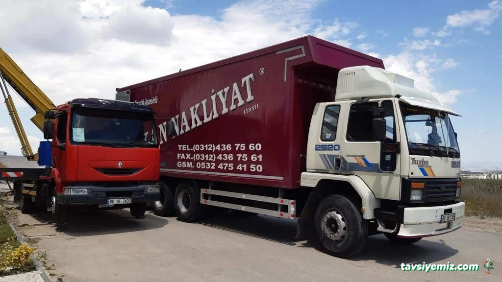 Evden Eve Nakliyat Ankara İzmir