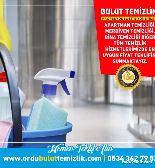 Ordu Bulut Temizlik Ordu Bulut Temizlik
