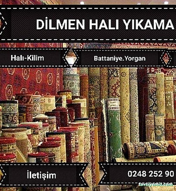 Burdur Dilmen Halı Yıkama Burdur Dilmen Halı Yıkama