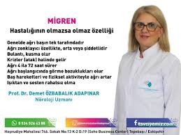 Prof. Dr. Demet Özbabalık Adapınar Prof. Dr. Demet Özbabalık Adapınar
