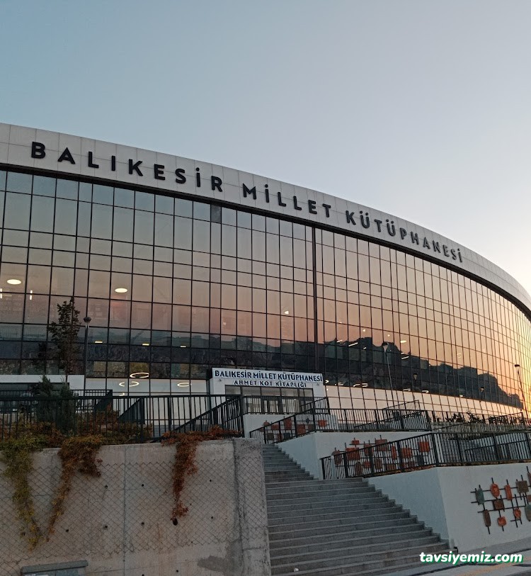 Balıkesir Millet Kütüphanesi Ahmet Kot Kitaplığı Balıkesir Millet Kütüphanesi Ahmet Kot Kitaplığı