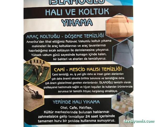 İslamoğlu Halı Yıkama Fabrikası İslamoğlu Halı Yıkama Fabrikası