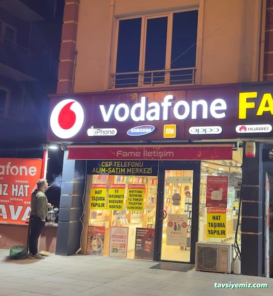 Fame İletişim Vodafone Yetkili Nokta Fame İletişim Vodafone Yetkili Nokta