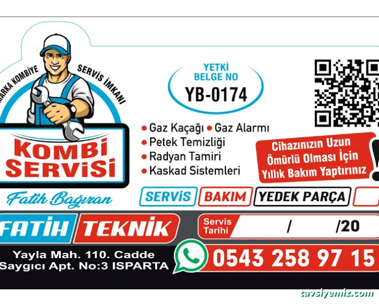 Fatih Teknik Kombi Servisi Fatih Teknik Kombi Servisi