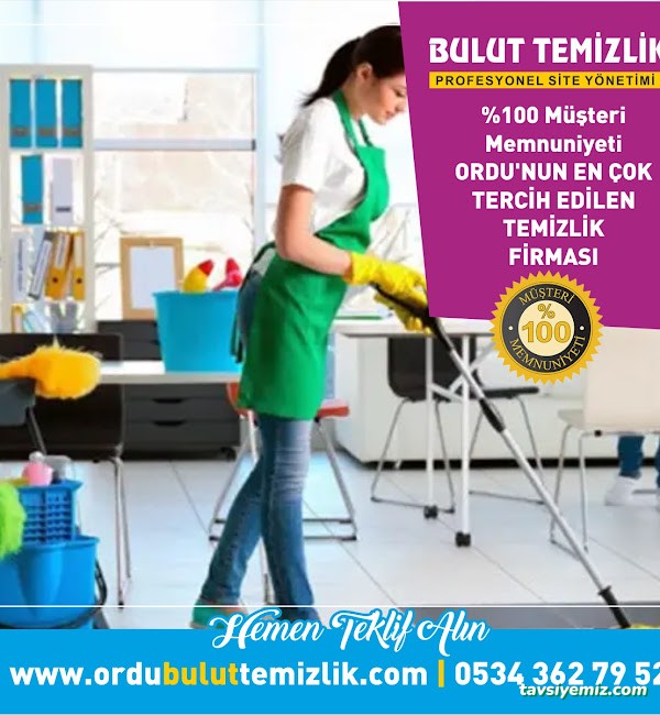 Ordu Bulut Temizlik Ordu Bulut Temizlik