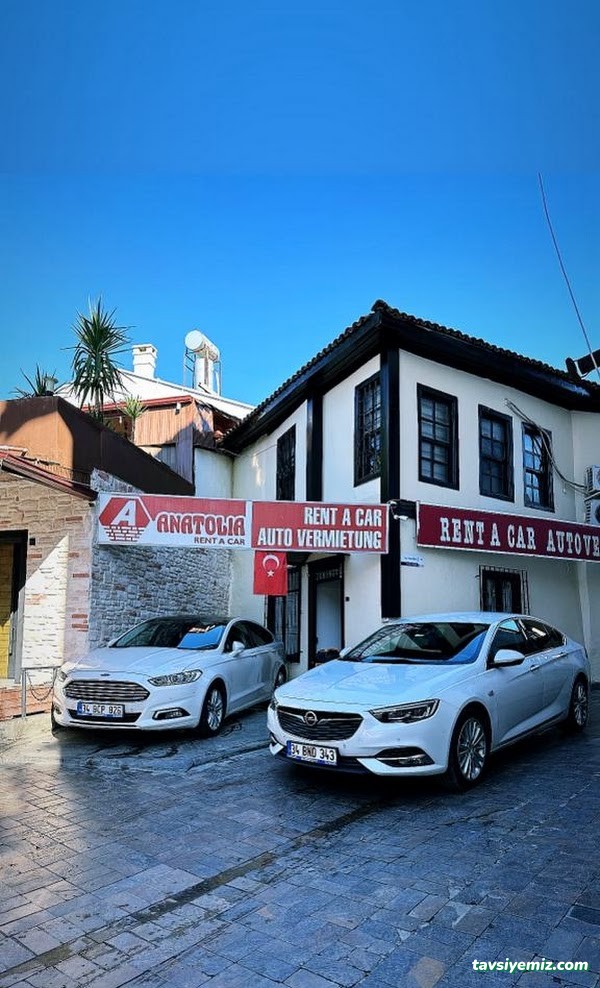 Anatolıa Rent A Car - Araç Kiralama Anatolıa Rent A Car - Araç Kiralama