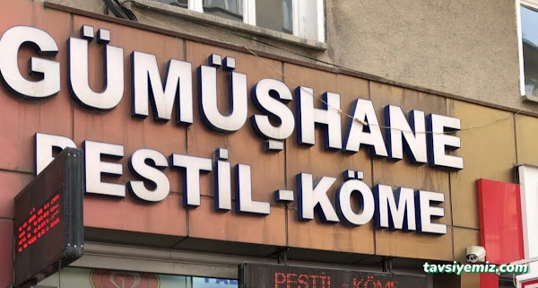 Gümüşhane Pestil Ve Köme Satış Mağazası Gümüşhane Pestil Ve Köme Satış Mağazası