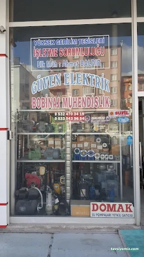 Güven Elektrik Bobinaj Mühendislik Güven Elektrik Bobinaj Mühendislik