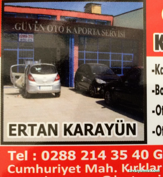 Güven Oto Kaporta Ertan Usta Güven Oto Kaporta Ertan Usta