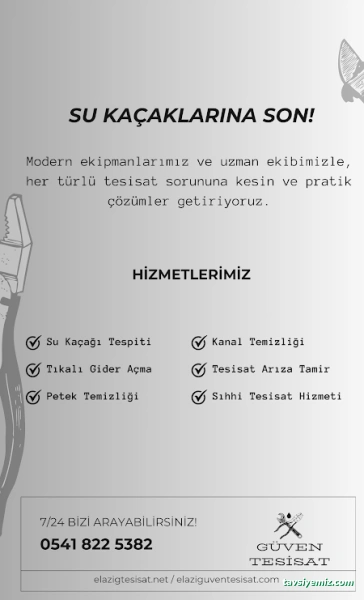 Güven Tesisat Güven Tesisat