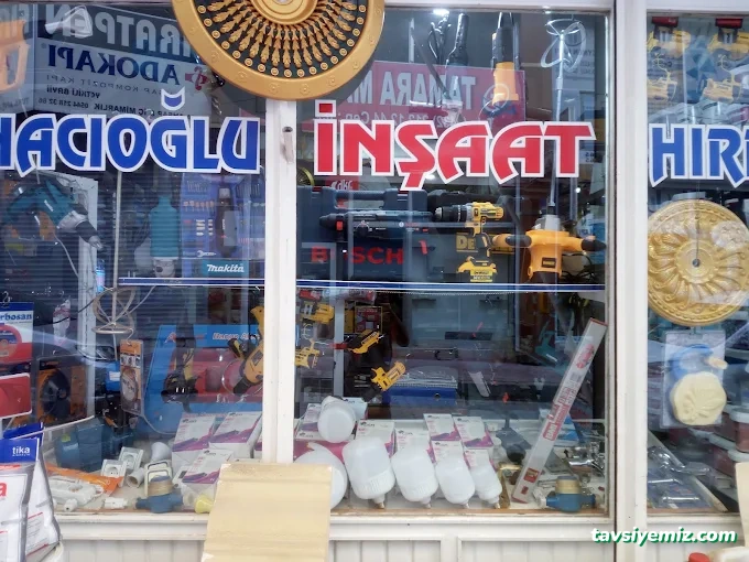 Hacıoğlu İnşaat Ve Hırdavat Hacıoğlu İnşaat Ve Hırdavat