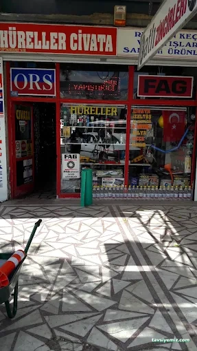 Hüreller Civata Teknik Hırdavat Rulman V-Kayışları Hüreller Civata Teknik Hırdavat Rulman V-Kayışları