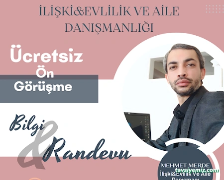 İlişki & Evlilik Ve Aile Danışmanlığı Mehmet Merde İlişki & Evlilik Ve Aile Danışmanlığı Mehmet Merde