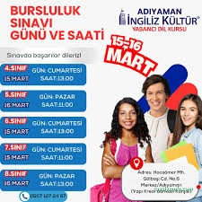 İngiliz Kültür Adıyaman İngiliz Kültür Adıyaman