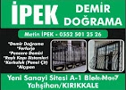 İpek Demir Doğrama Kırıkkale İpek Demir Doğrama Kırıkkale