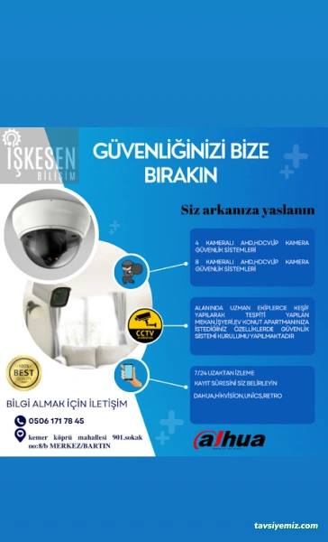 İşkesen Bilişim Bilgisayar Ve Güvenlik Sistemleri