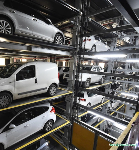 İzmir Büyükşehir Belediyesi İzelman A.ş. Tam Otomatik Alsancak Otoparkı İzmir Büyükşehir Belediyesi İzelman A.ş. Tam Otomatik Alsancak Otoparkı