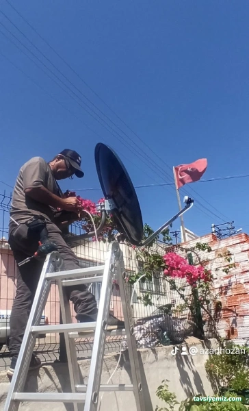 İzmir Uydu Servisi Uydu Montajı Çanak Anten İzmir Uydu Servisi Uydu Montajı Çanak Anten