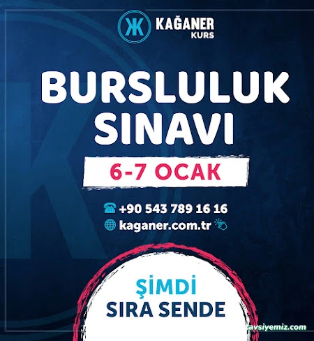 Kağaner Bursa Özel Öğretim Kursu Kağaner Bursa Özel Öğretim Kursu