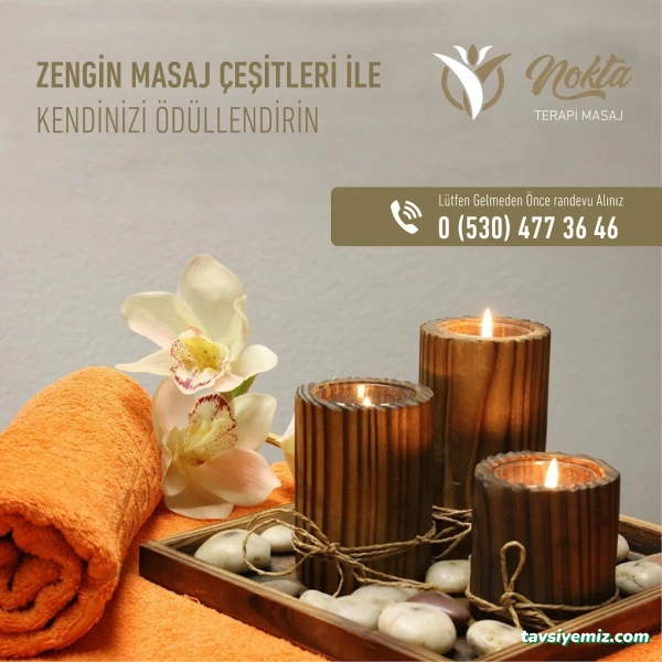 Kahramanmaraş Nokta Terapi Masaj Salonu Kahramanmaraş Nokta Terapi Masaj Salonu
