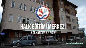 Kalkandere Halk Eğitim Merkezi Ve Aso Kalkandere Halk Eğitim Merkezi Ve Aso