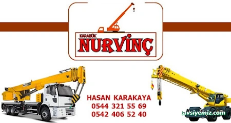 Karabük Nur Vinç Kiralama Karabük Nur Vinç Kiralama