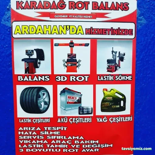 Karadağ Rot Balans Karadağ Rot Balans