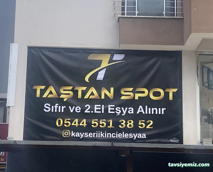 Kayseri İkinci El Eşya Taştan Spot Kayseri İkinci El Eşya Taştan Spot